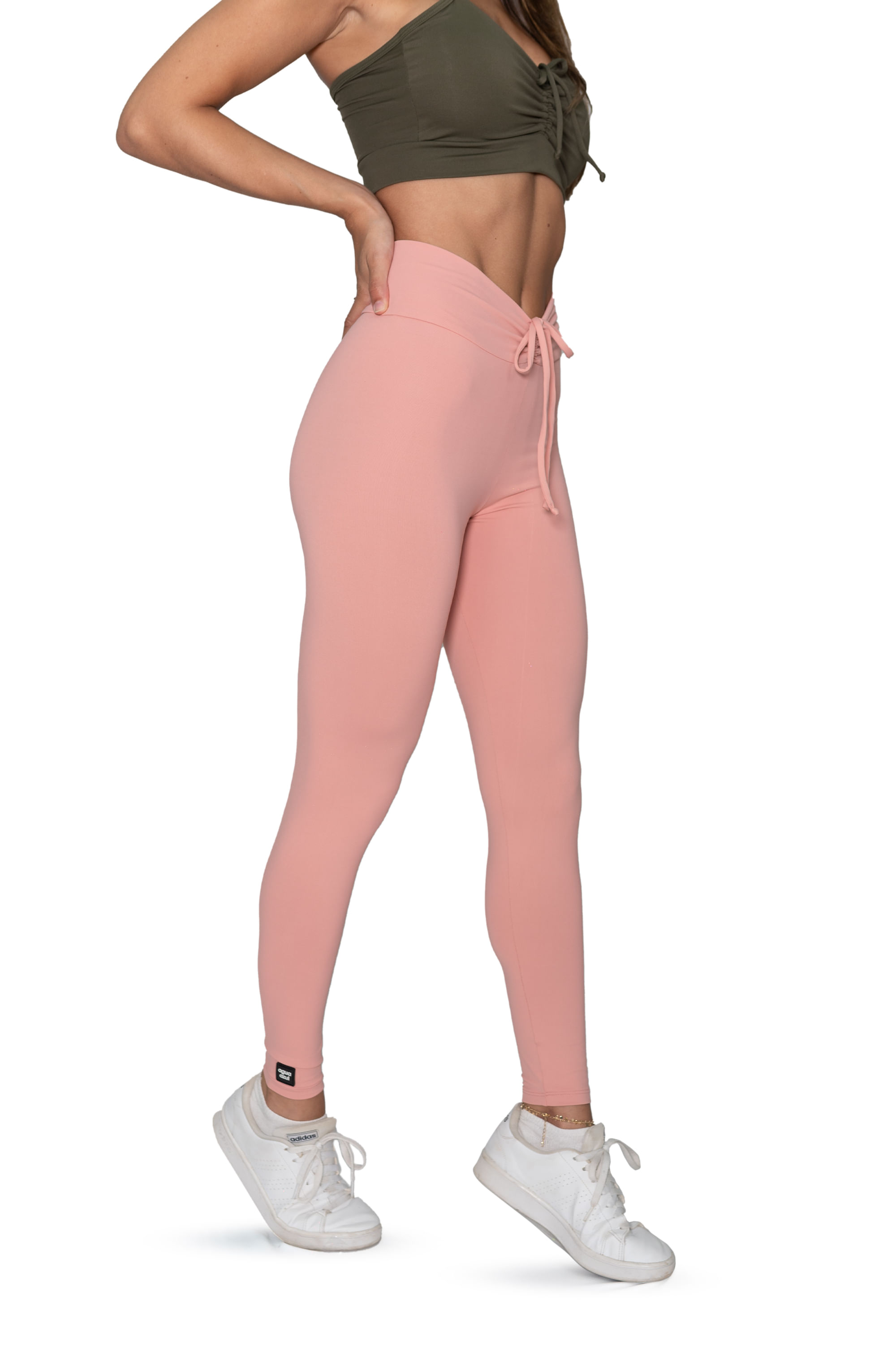 Calça Legging Fitness Garasy Misty Rosê Dynamite - Nude