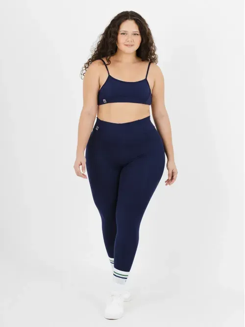 Calça Legging Recorte Navy