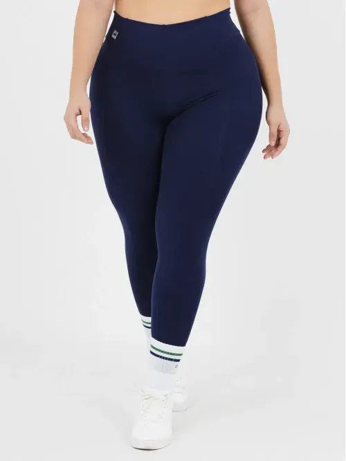 Calça Legging Recorte Navy