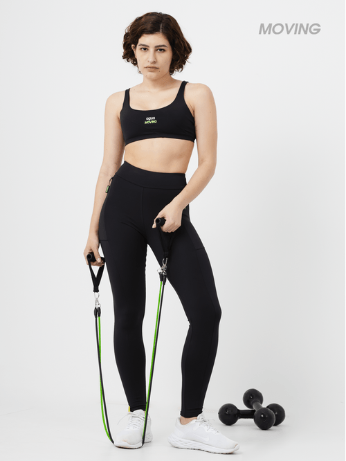 Calça Legging Biker Black