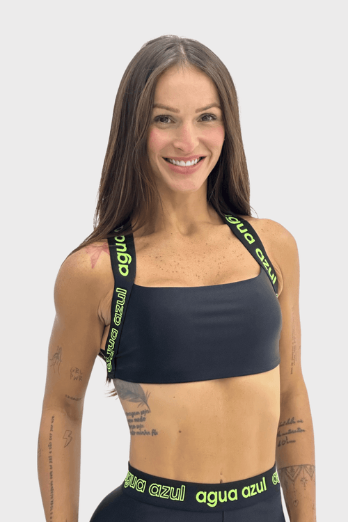 Top Athletic Black Shine