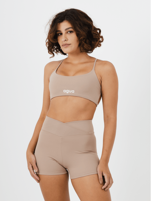 Short Cross Beige