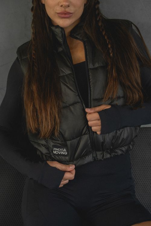 Colete Puffer Moving Black