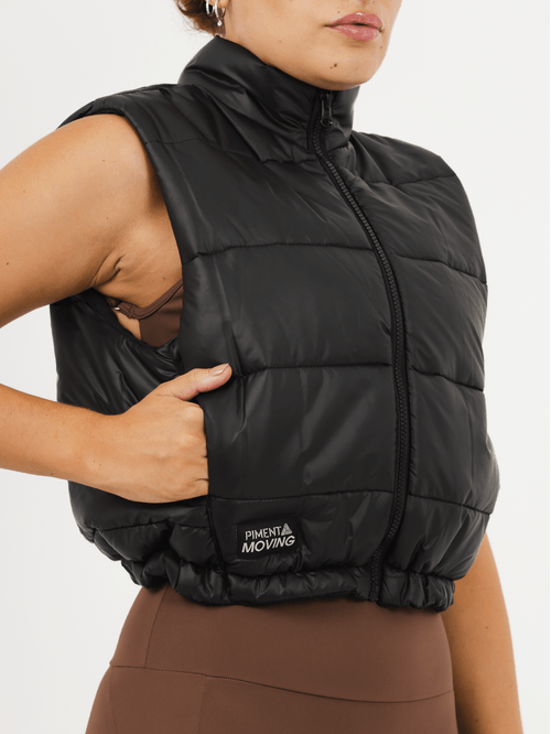 Colete Puffer Moving Black