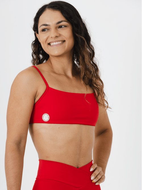 Top Down Intense Red