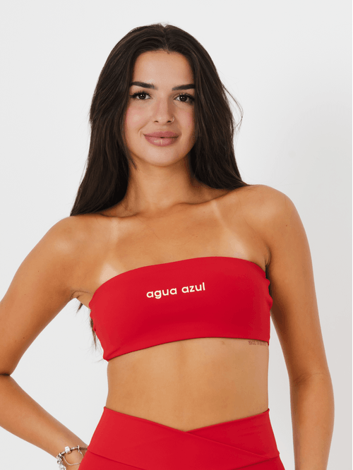 Top Faixa Intense Red