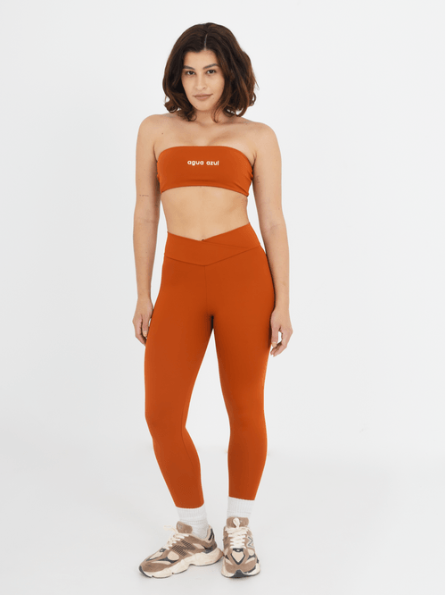 Calça Legging Cross Canela