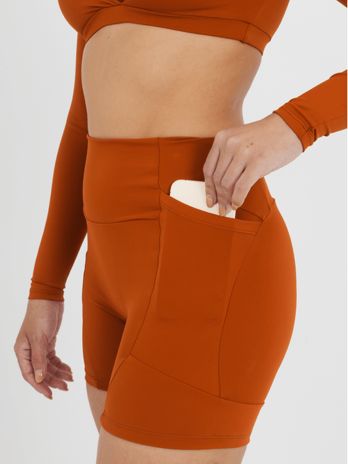 Short Elevate Pró Canela