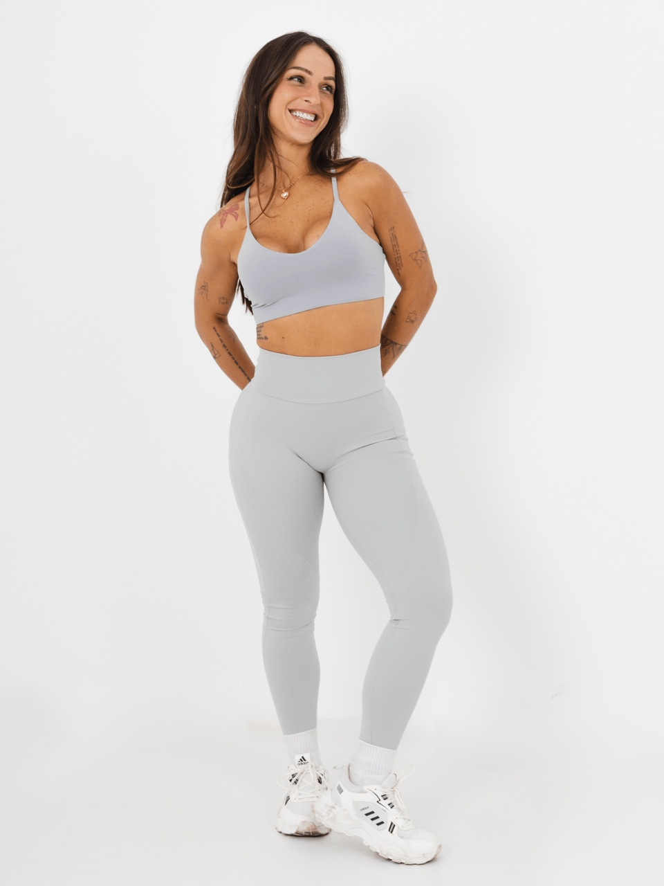 Cabena Hw Legging Black Det Silver Se