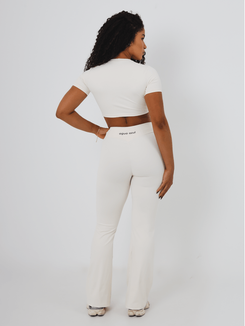 Cropped Run Off White