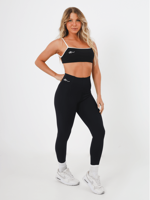Calça Legging Recorte Black