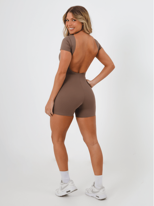 Macaquinho Body Cappuccino