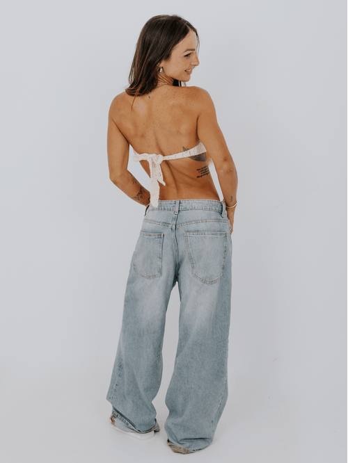 Top Brisa Crochê Off White