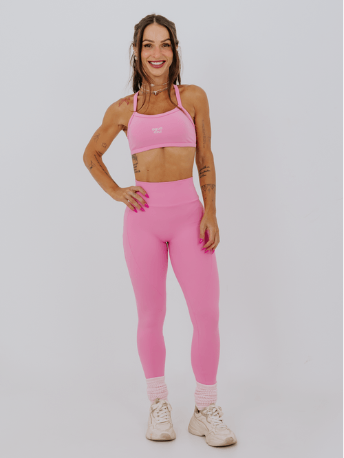Calça Legging Elevate Chiclete