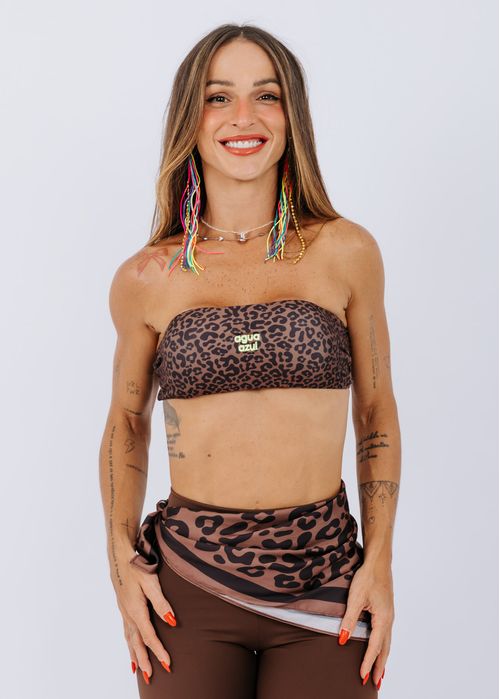 Top Faixa Dark Print