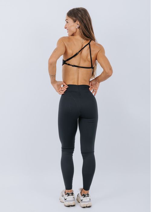 Top Um Ombro Black