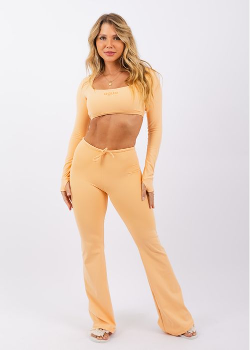 Calça Legging Flare Light Laranjinha