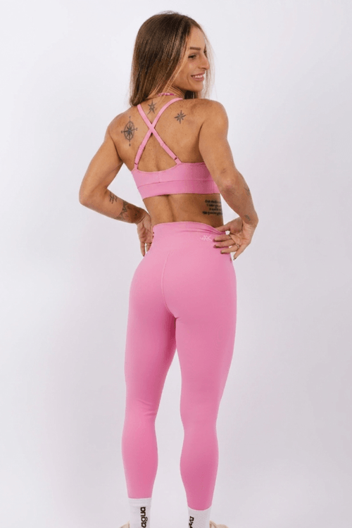 Calça Legging Cross Plus Chiclete
