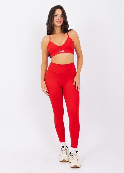 Calça Legging Elevate Intense Red