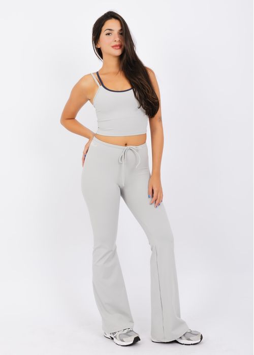 Legging Flare Light Silver