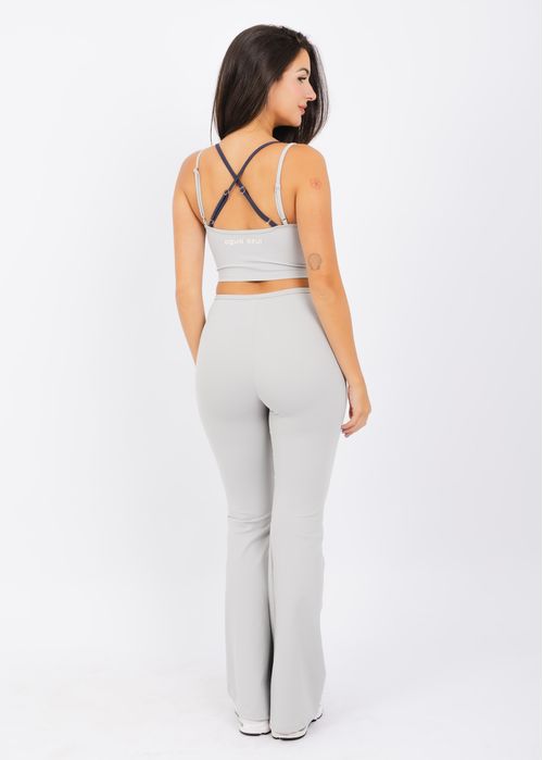 Legging Flare Light Silver