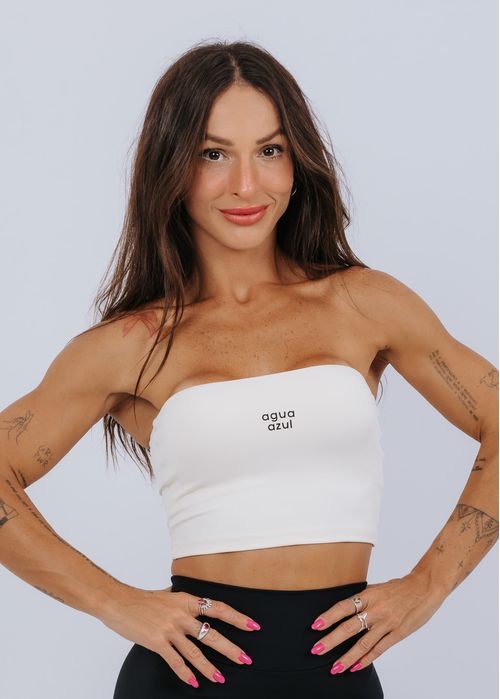 Cropped Tube Off White