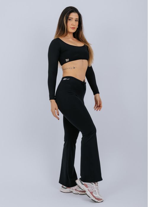 Legging Flare Light Black