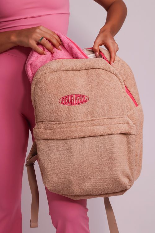 Mochila Agua Bege