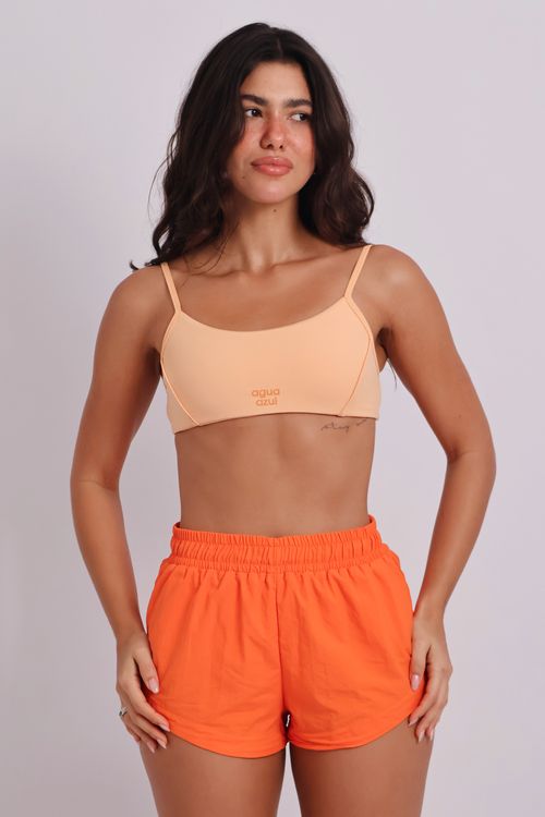 Top DualFit Laranjinha