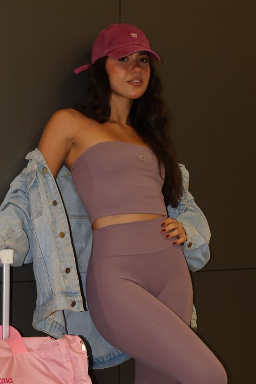 Cropped Tube Mauve